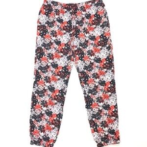 UNIQLO Pants Jogger Drape Lounge Floral Harem Loungewear Boho Hippie Size Medium
